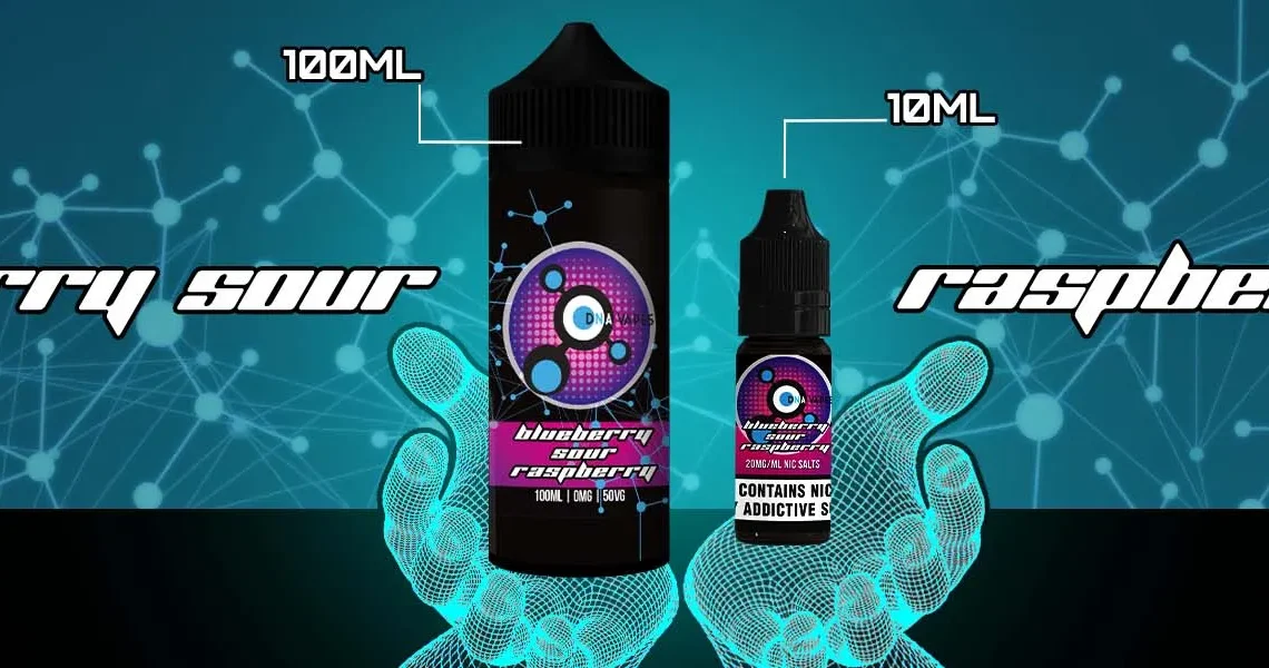 E-Liquid Review: DNA Vapes Blueberry Sour Raspberry