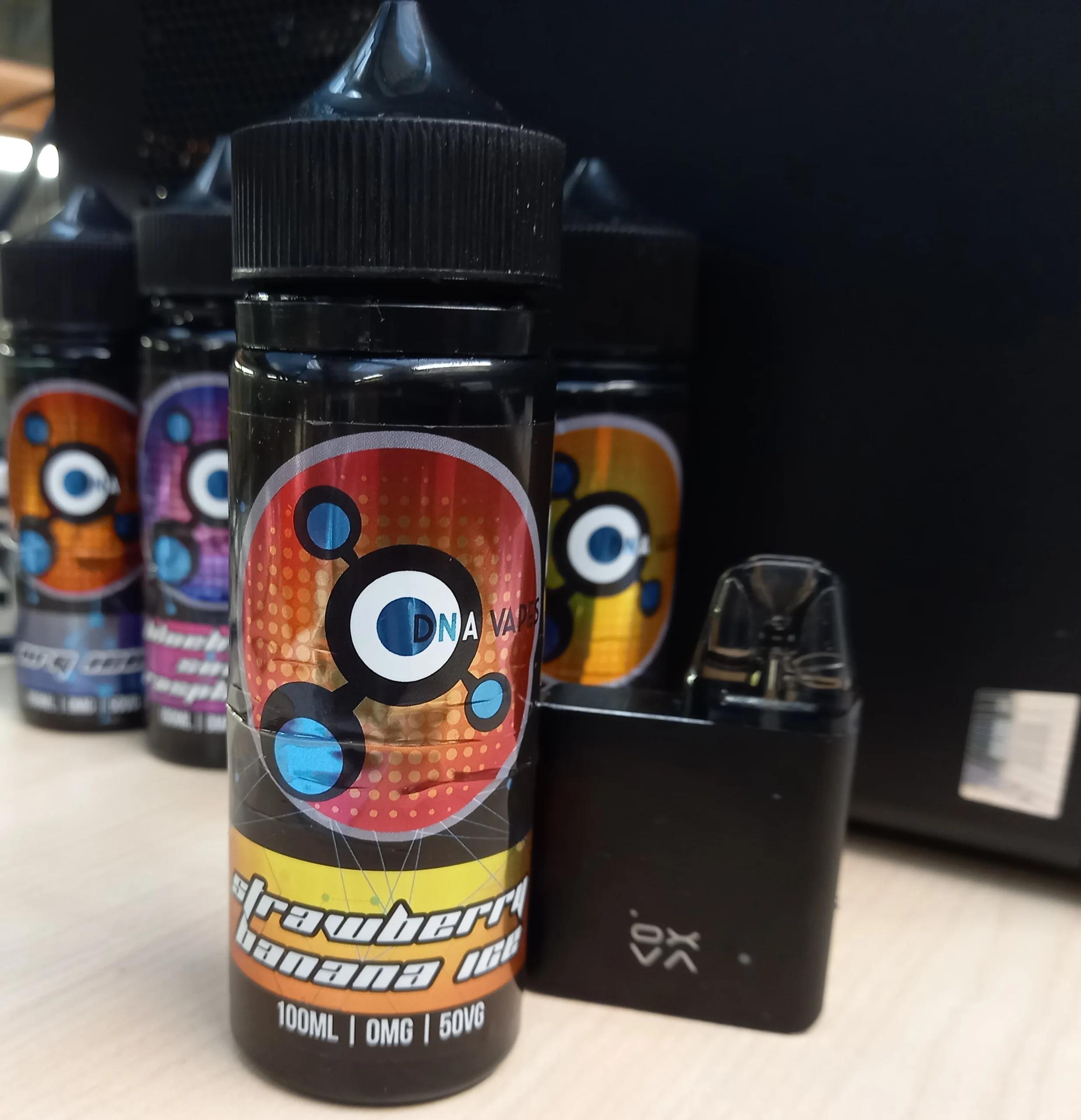 DNA Vapes Strawberry Banana Ice E-Liquid Review